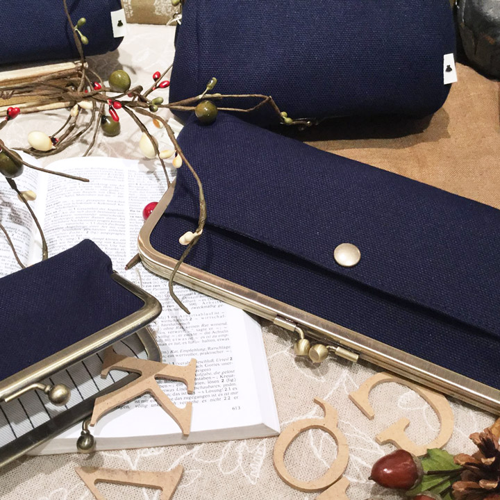 【限定】帆布・深藍色