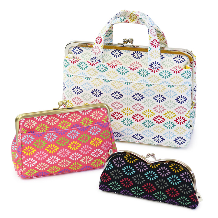 【限定】京都菊菱柄