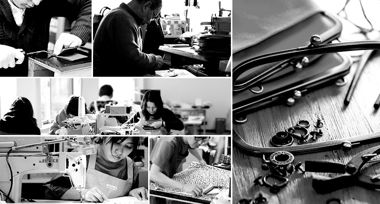 一つ一つ丁寧に想いをこめて製品を作っています