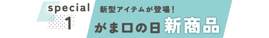 新型アイテムが登場！